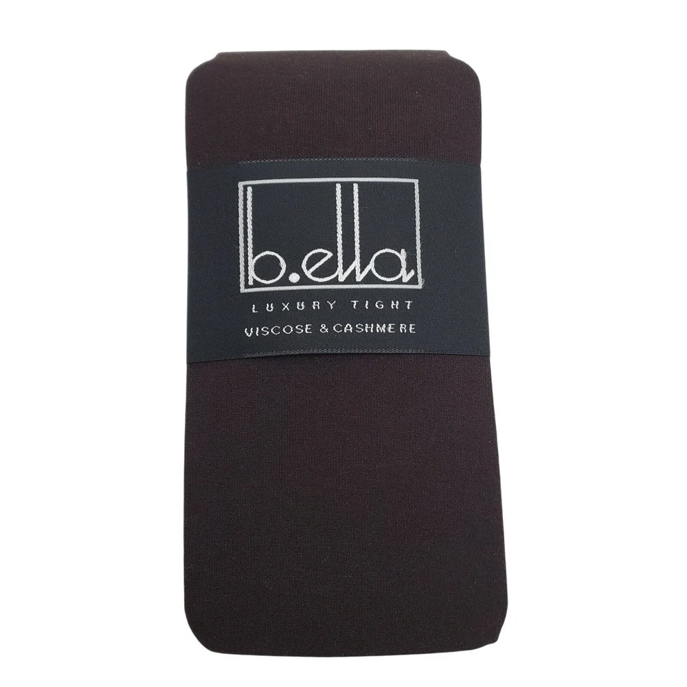 Italian Cashmere Tight Espresso Brown MEDIUM B.ella Georgia Viscose Blend NWT